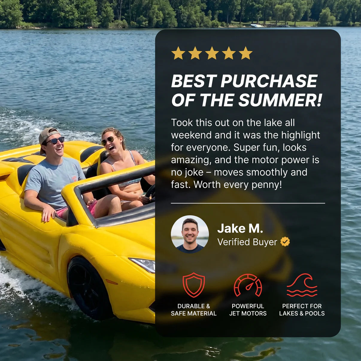 Motorized Summer Floatie GT