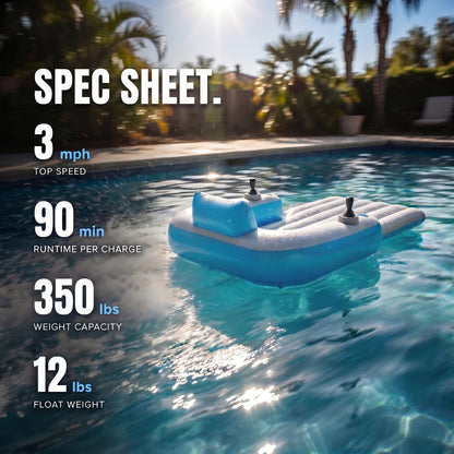 ChillNova™ | Premium Motorized Water Lounger