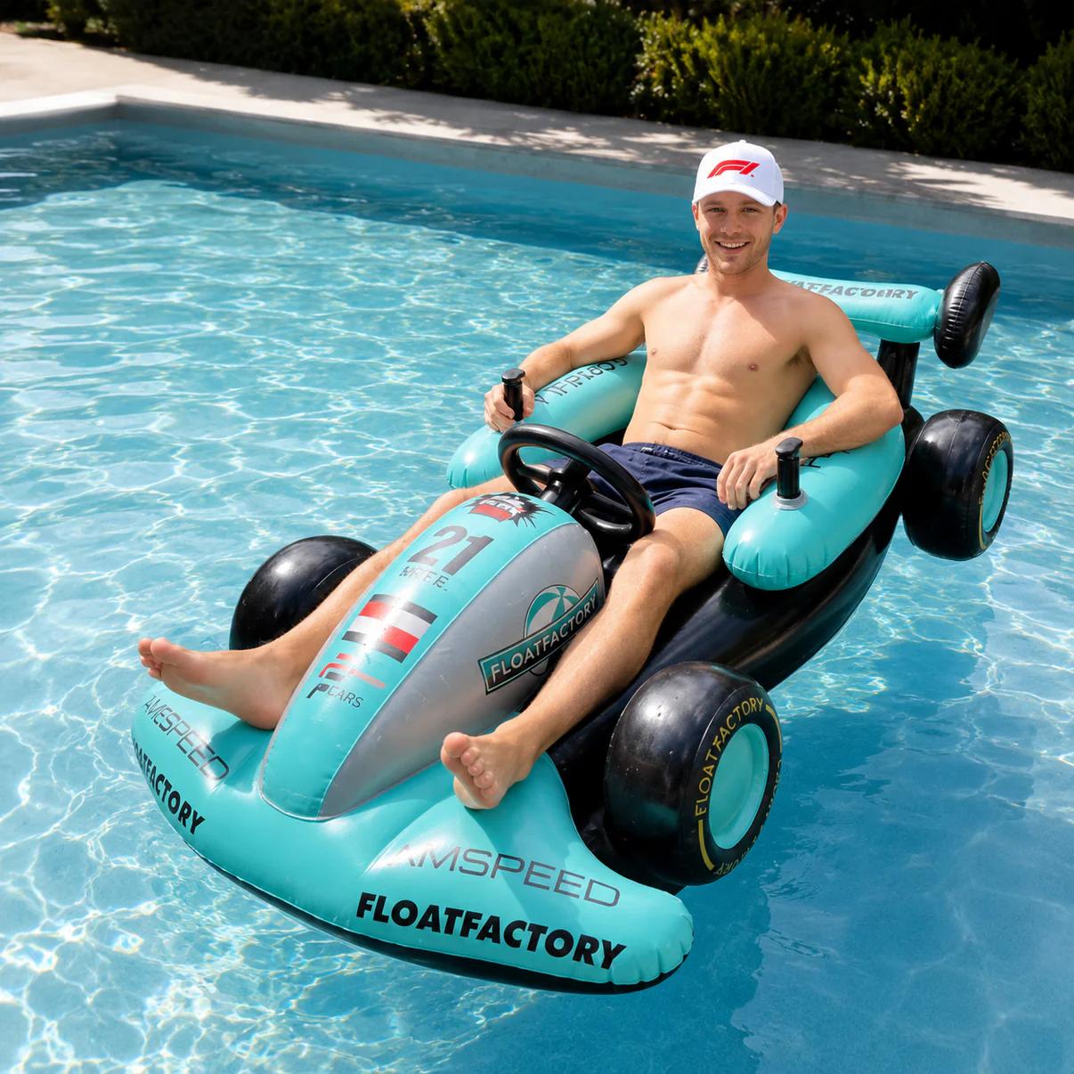 Motorized F1 Pool Float